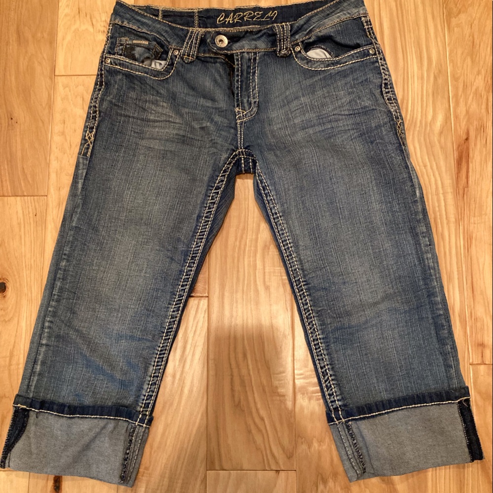 Carelli denim capris